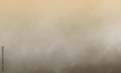 Abstract white smoke on brown grey color background