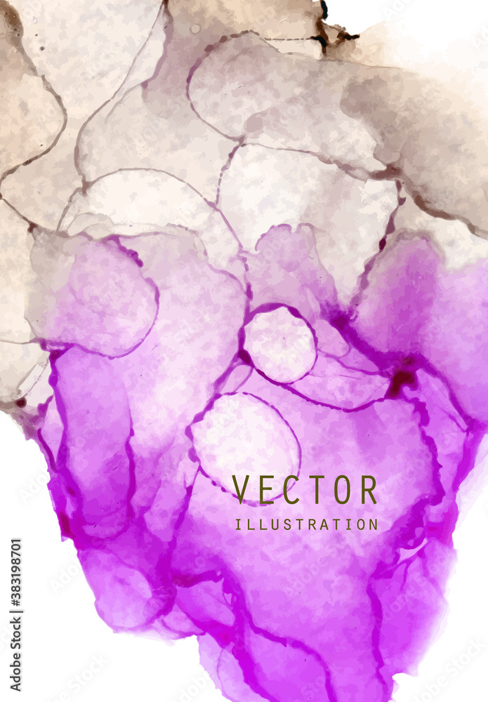 Alcohol ink vector texture. Fluid ink abstract background. Alcohol ink vector texture. Fluid ink abstract background.