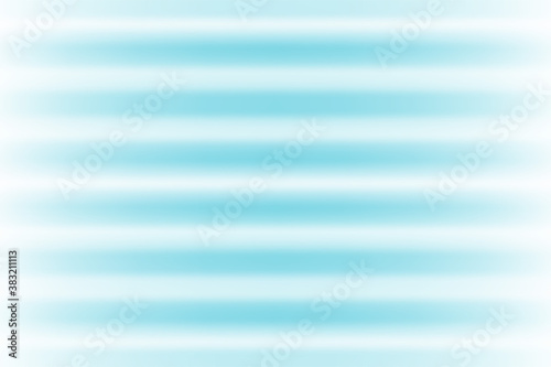 Abstract light blur striped banner. Blue soft smooth stripes isolated on white background. Vector blurred template for web, advertising, sale, wallpaper. Copy space line illustration with bokeh effect