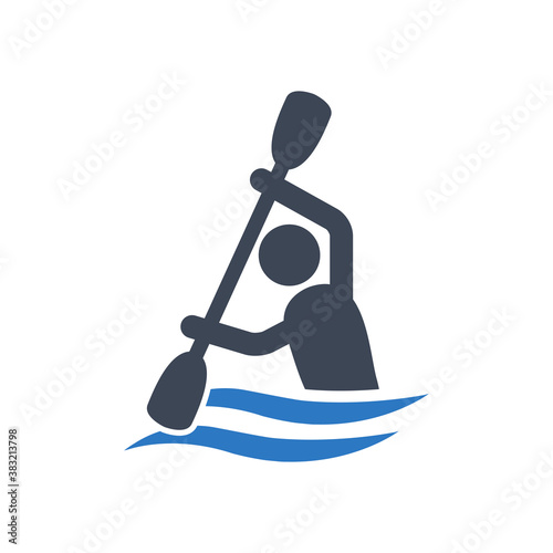 Kayaking icon