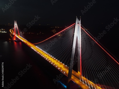 bridge at night