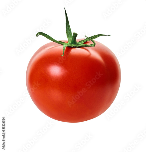 tomatoe on a white isolated background