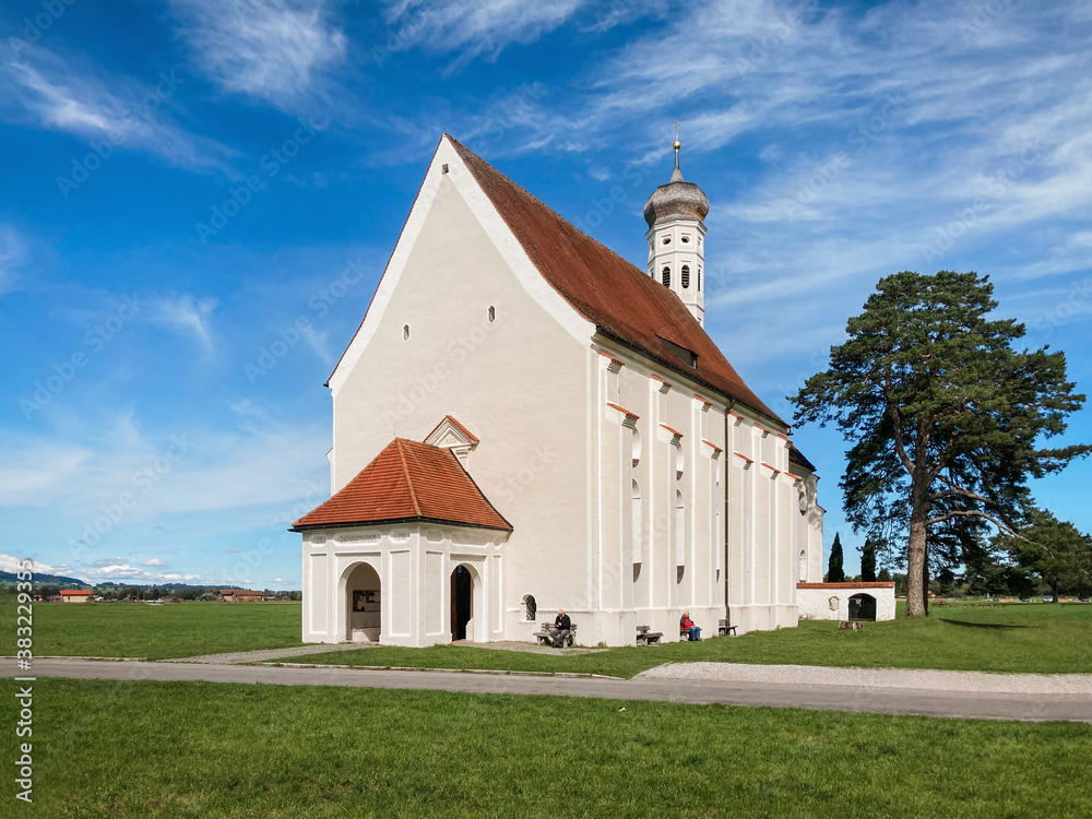 Wallfahrtskirche Sankt Coloman im Schwangau - Allgäu Wallfahrtskirche Sankt Coloman im Schwangau - Allgäu