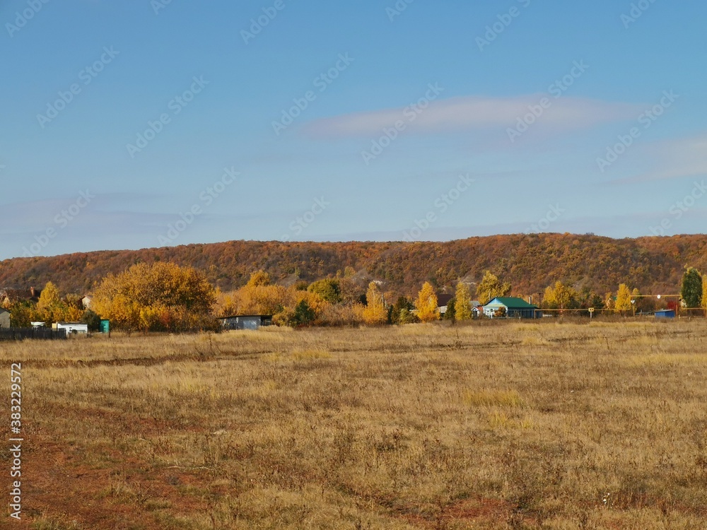 Fototapeta premium autumn in the mountains