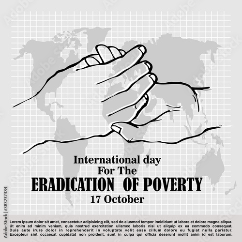 International day for the eradication of poverty, banner