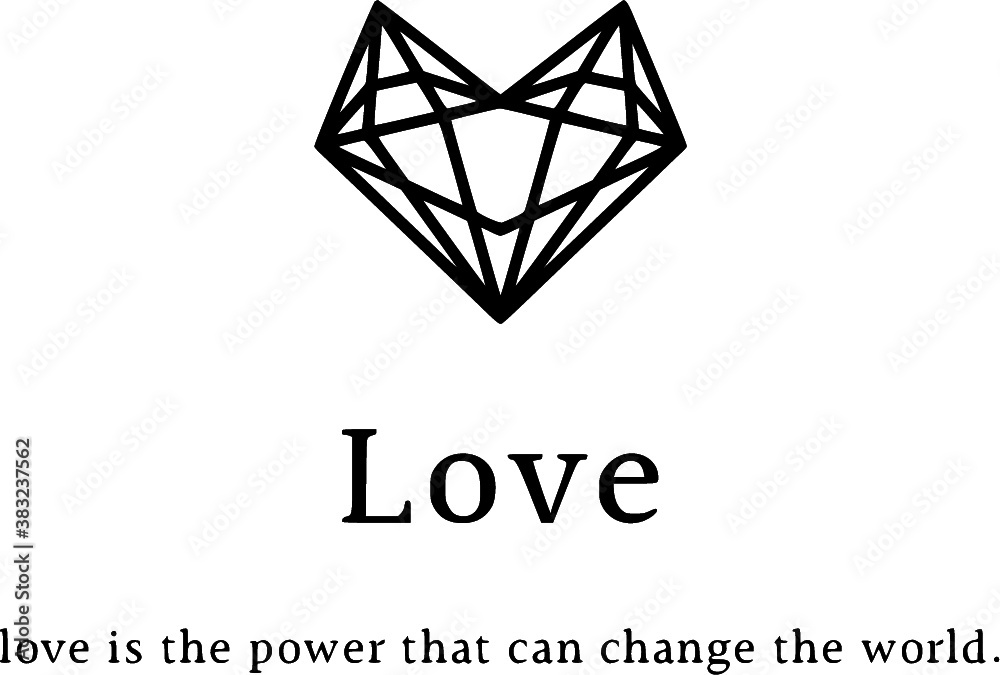 Naklejka premium diamond logo vector