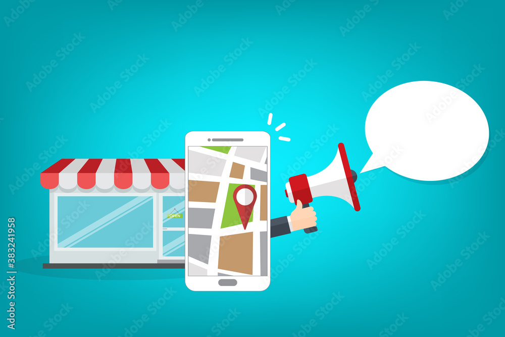 Local SEO. Local search marketing ecommerce