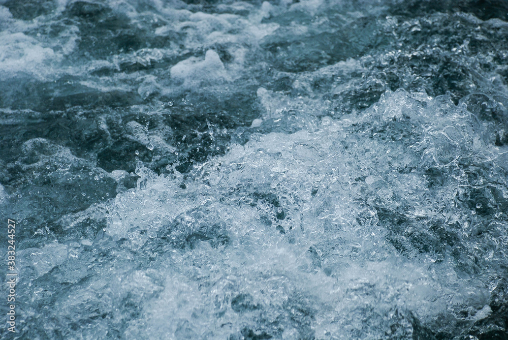 Sea waves bubble Sea waves bubble