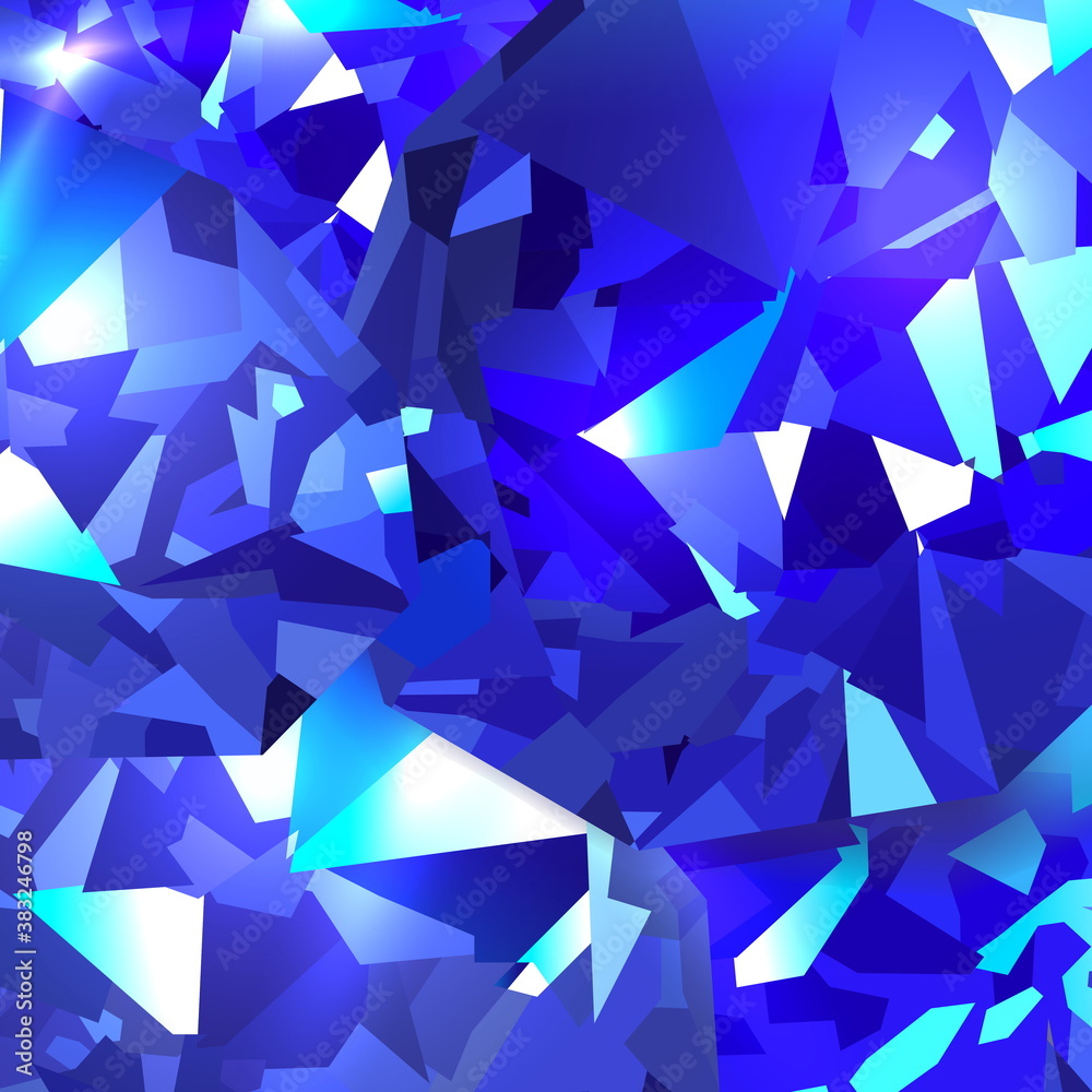 Blue crystal background. Vector design. Blue crystal background. Vector design.