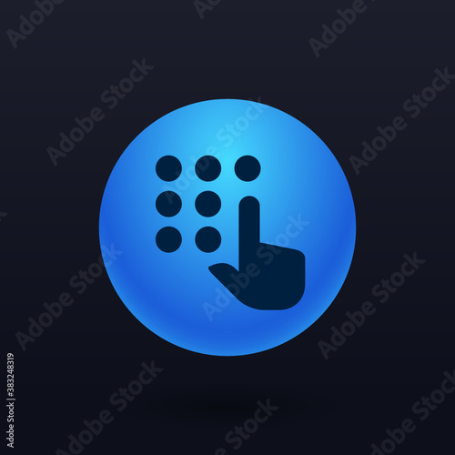 Pattern Lock - Button