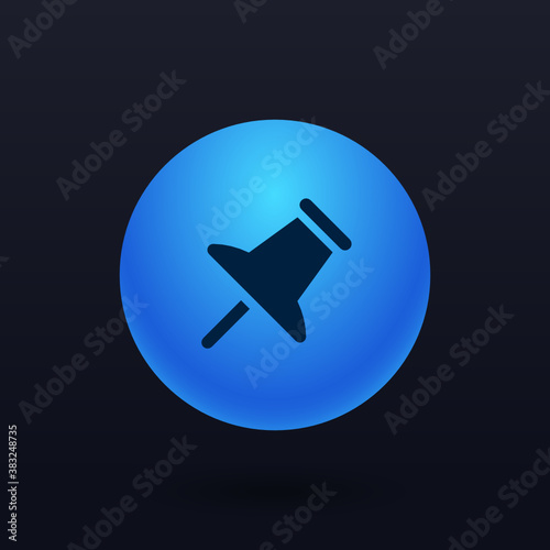 Push Pin - Button