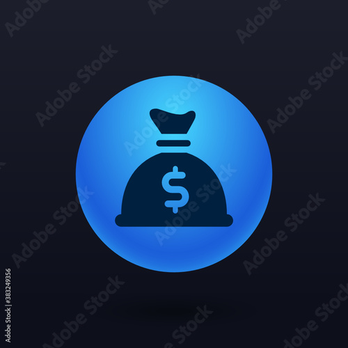 Money Bag - Button