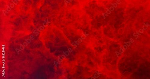 4k resolution defocused abstract smoke background for backdrop, wallpaper and varied design. Red orange, rose red colors.