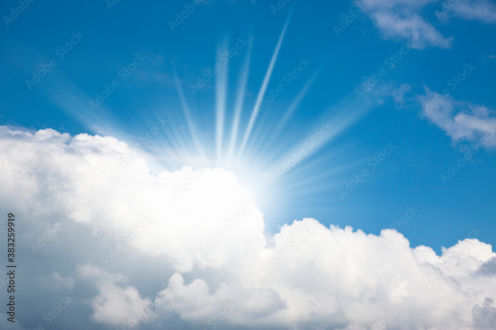 入道雲と太陽 入道雲と太陽