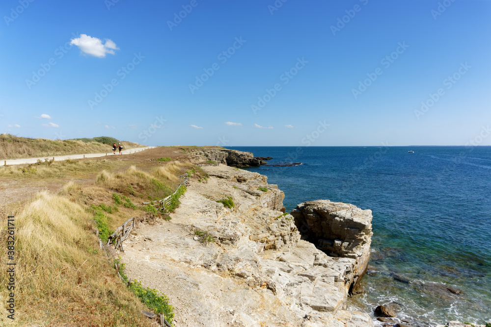 Pointe Saint-Gildas in Préfailles coast	      