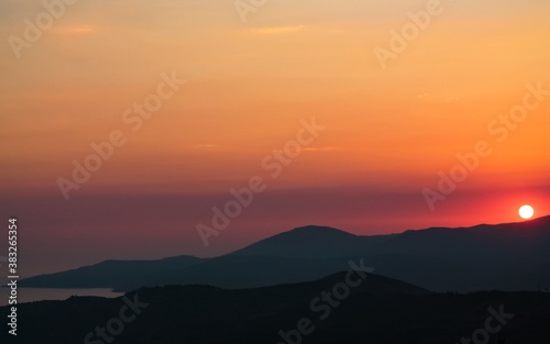 sunset in the mountains © SimoneCreations