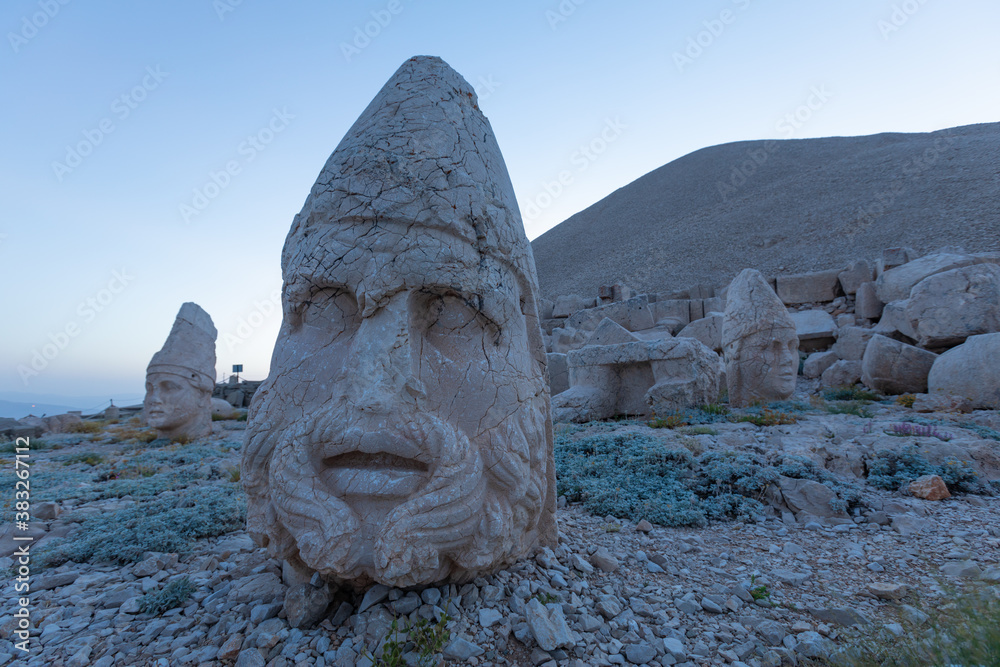The gigantic statues of gods on mount Nemrut Stock Photo Adobe Stock The gigantic statues of gods on mount Nemrut Stock Photo Adobe Stock