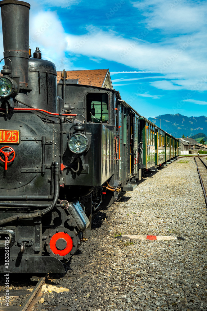 Obraz premium Historische Dampflock