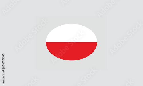 Free Download Poland flag oval circle vector illustration - GFXLoad