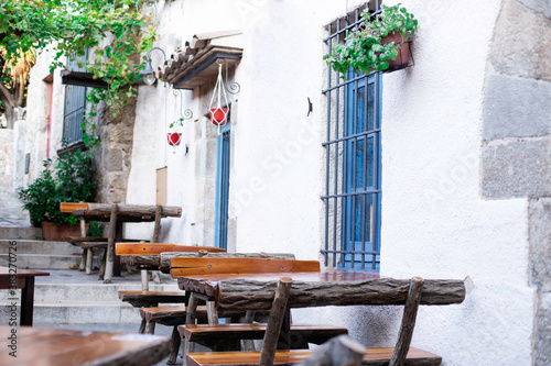 Fototapeta Naklejka Na Ścianę i Meble -  street in the mediterranean village