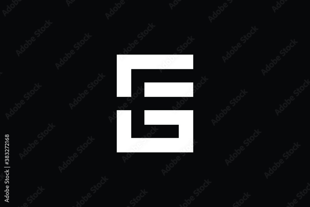 Minimal Innovative Initial GE logo and EG logo. Letter G E GE EG creative elegant Monogram. Premium Business logo icon. White color on black background Minimal Innovative Initial GE logo and EG logo. Letter G E GE EG creative elegant Monogram. Premium Business logo icon. White color on black background