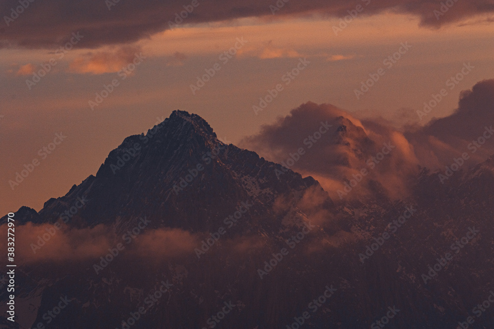 Alpen, Berggipfel