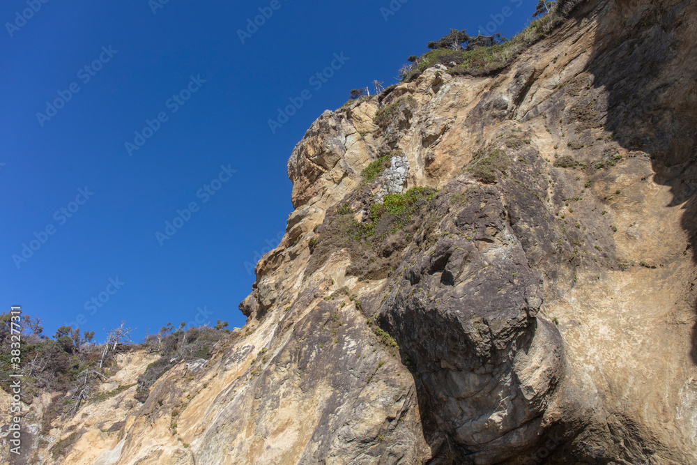 Volcanic landform Rock folds Volcanic landform Rock folds