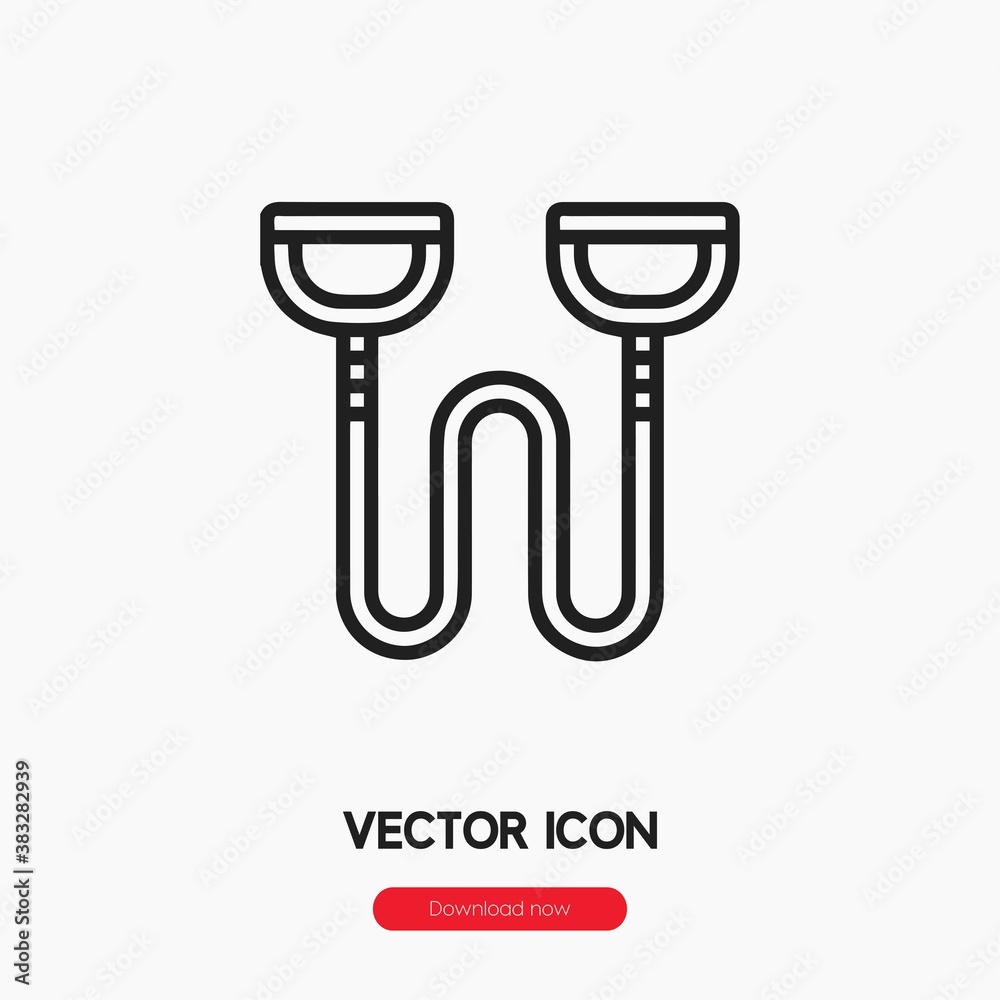 resistance band icon vector. Linear style sign for mobile concept and web design. resistance band symbol illustration. Pixel vector graphics - Vector. resistance band icon vector. Linear style sign for mobile concept and web design. resistance band symbol illustration. Pixel vector graphics - Vector.