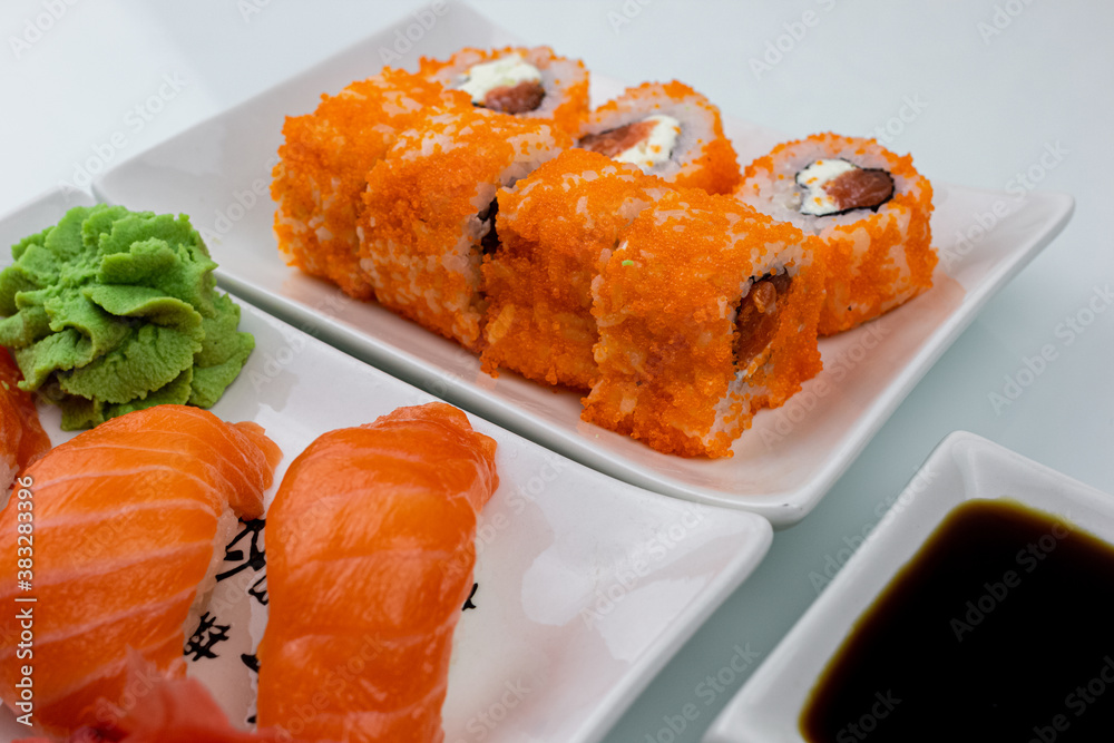 the Philadelphia roll salmon and cream cheese the Philadelphia roll salmon and cream cheese