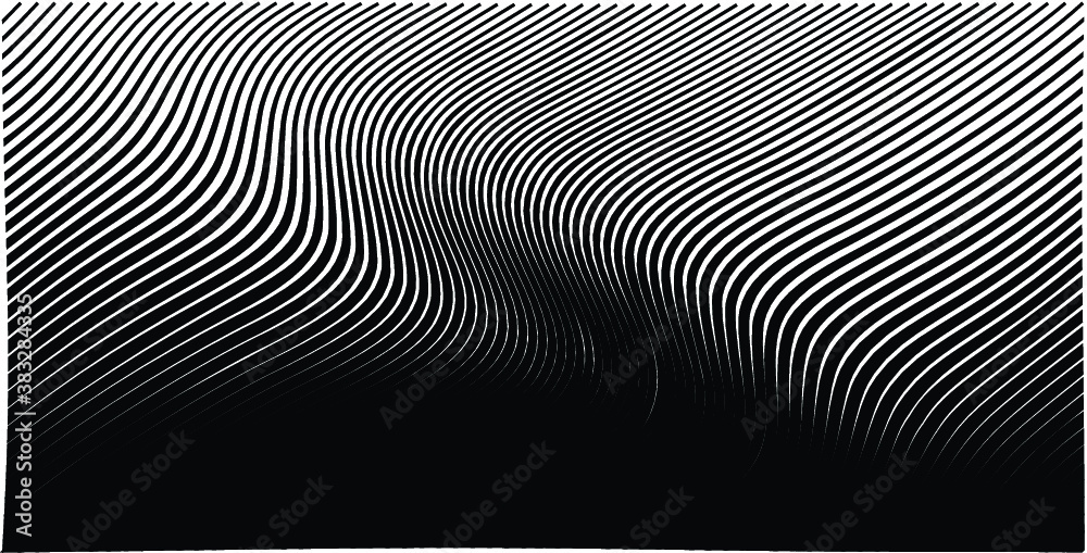 Abstract warped Diagonal Striped Background . Vector curved twisted slanting, waved lines texture
Abstract warped Diagonal Striped Background . Vector curved twisted slanting, waved lines texture