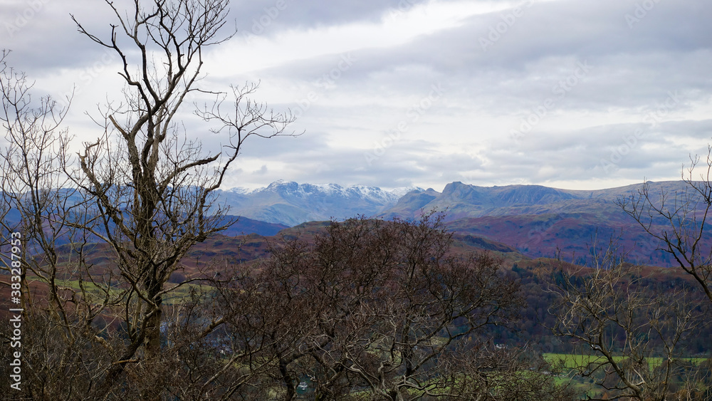 Winter across the fells Winter across the fells