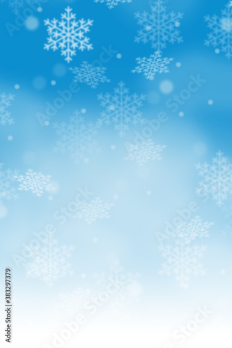 Christmas card background pattern winter decoration portrait format snow flakes snowflakes copyspace copy space © Markus Mainka