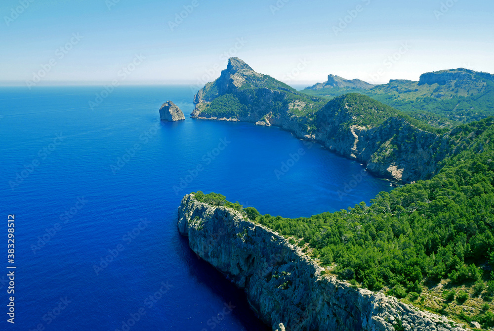 Cape Formentor in Mallorca, Balearic island, Spain