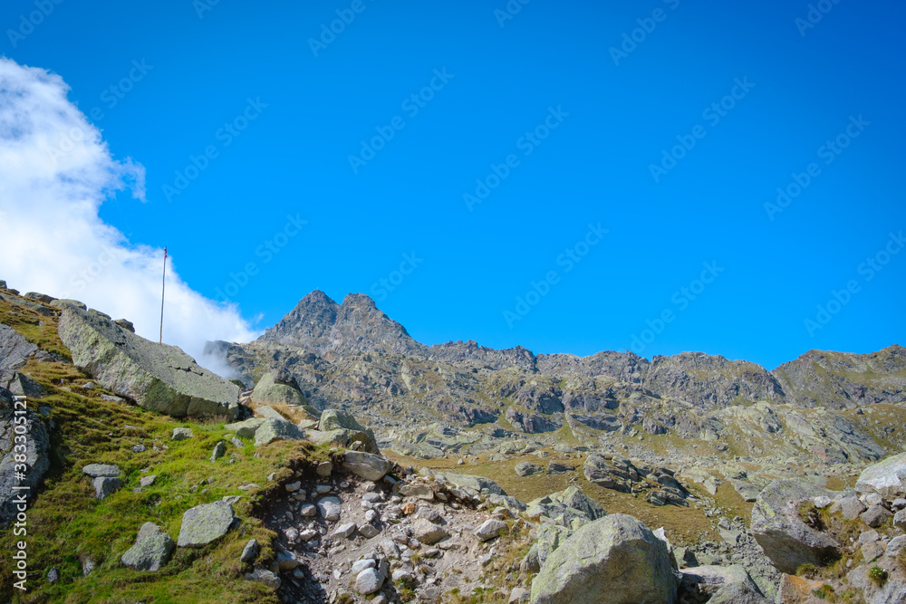 Fototapeta premium Spronser Seen Begsteigung 8