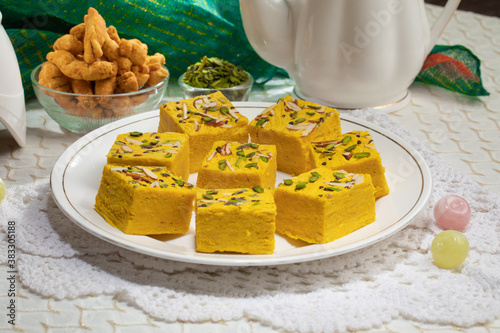 Soan Halwa or Sohan Papri photo