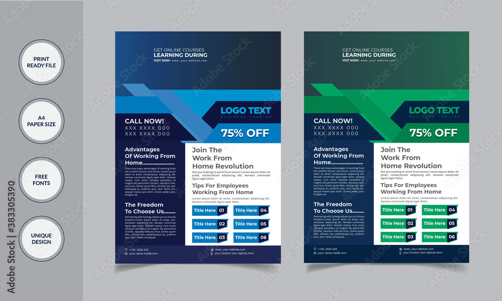 Professional Accounting Services Flyer Template.
Template details:
Easy Customization and Editable
A4 format with bleed
Illustrator CS6/CC+ or later
CMYK, Print Ready
Free fonts used Font Included