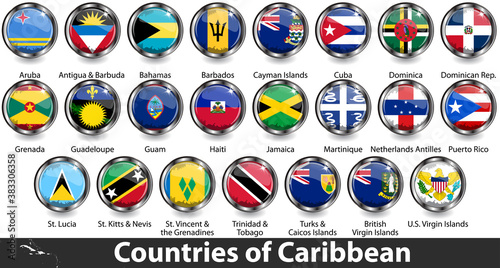 Countries of Caribbean