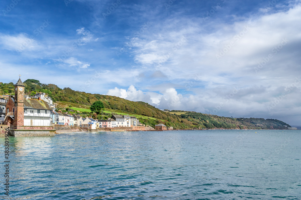 Fototapeta premium Kingsand on the Rame Peninsula in Cornwall