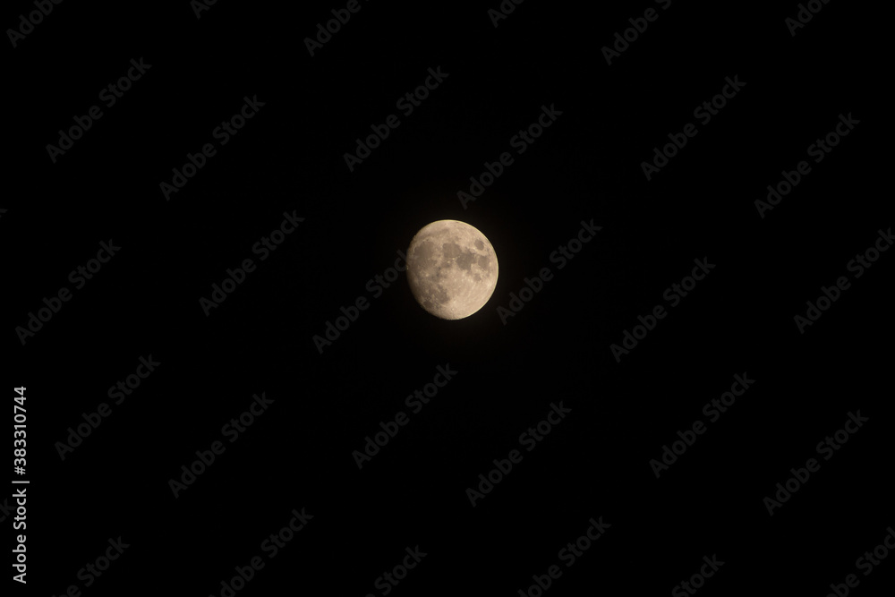 moon in the night on black background to use in Photoshop moon in the night on black background to use in Photoshop