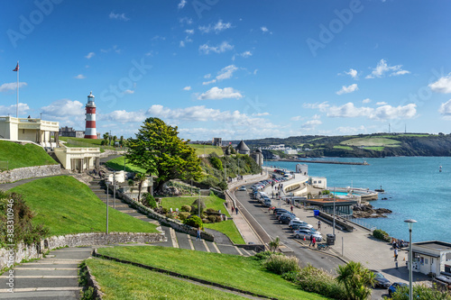Plymouth Hoe in the Devon city of Plymouth