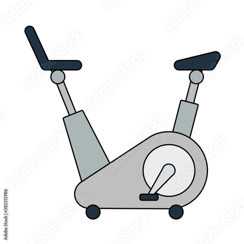 Icon Of Exercise Bicycle