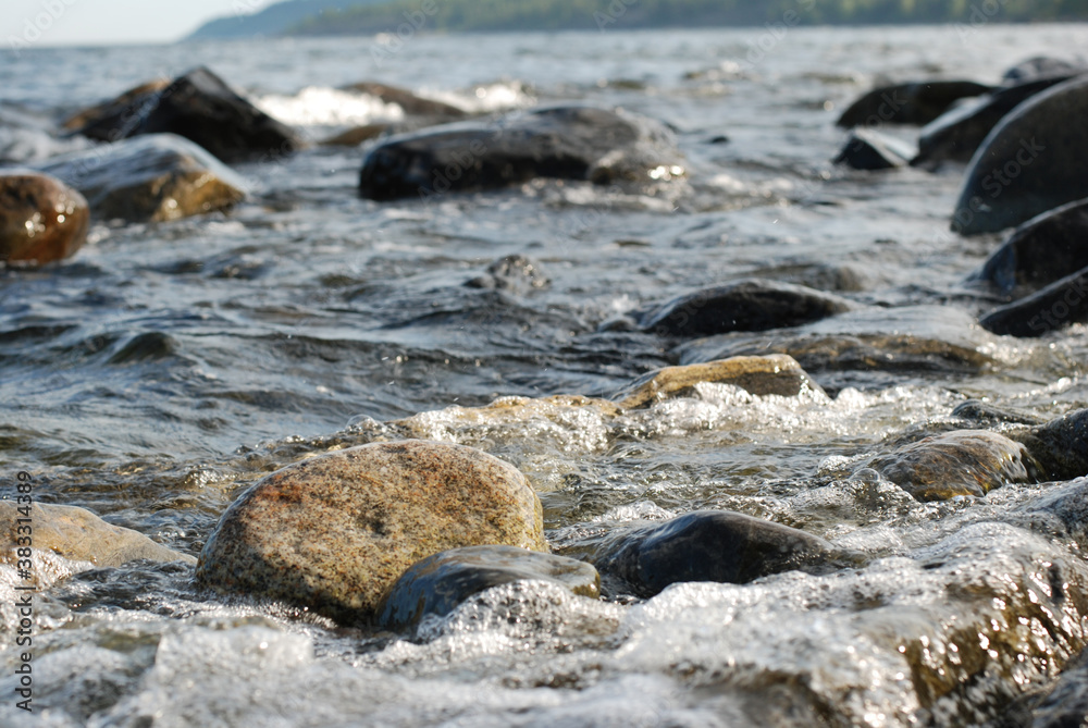 Obraz premium rock & waves