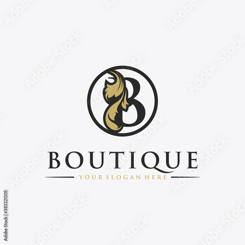 letter logo B luxury