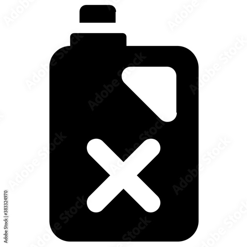 
A highly toxic chemical in a bottle
