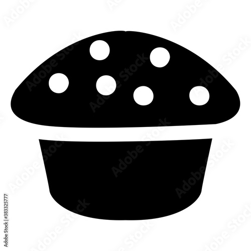 
A bakery item muffin
