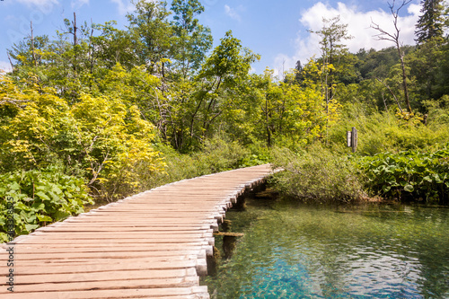 Steg in die Natur (Plitvicer Seen)