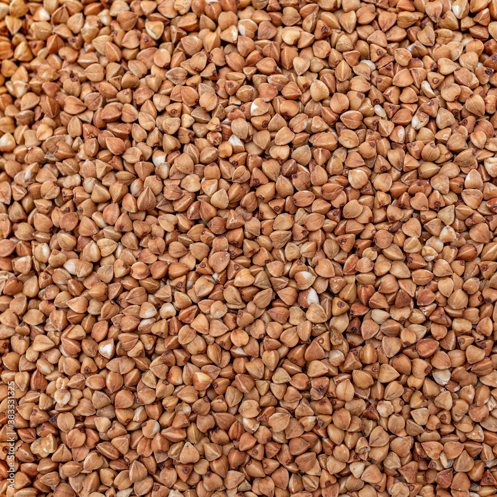 Buckwheat as a background. Buckwheat close up. Buckwheat as a background. Buckwheat close up.