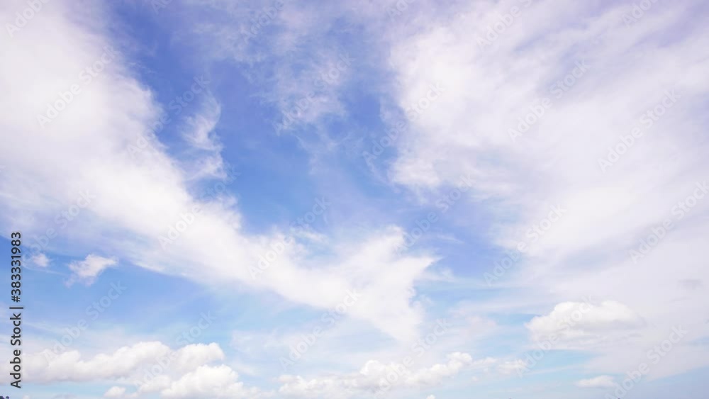 Nature video scene of Time lapse, beautiful sky with clouds background, Sky with clouds weather nature cloud blue, Blue sky with clouds and sun, Clouds At Sunrise In Summer Day. Nature video scene of Time lapse, beautiful sky with clouds background, Sky with clouds weather nature cloud blue, Blue sky with clouds and sun, Clouds At Sunrise In Summer Day.