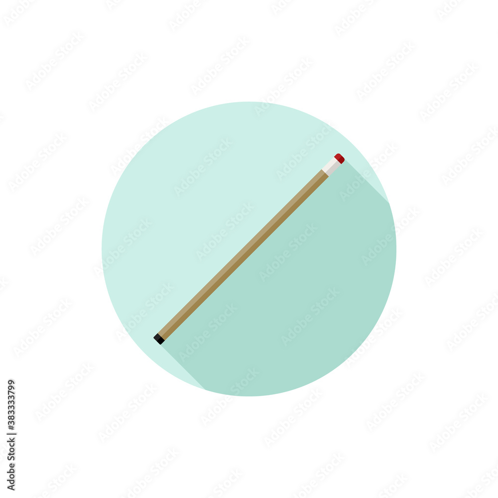 Flat design Billiard Cue Flat design Billiard Cue