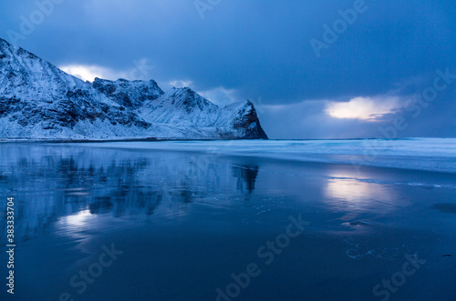 Unstad, Lofoten Archipelago, Nordland county, Norway, Arctic Circle, Europe © JUAN CARLOS MUNOZ